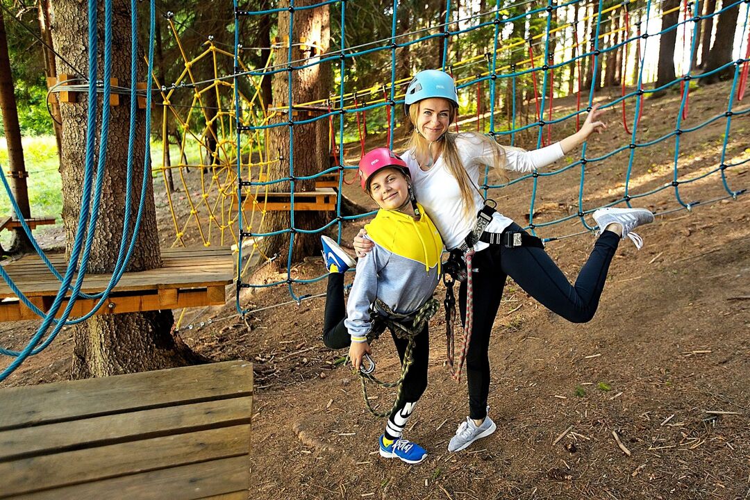 Tarzánia lanový park, kubínska hoľa